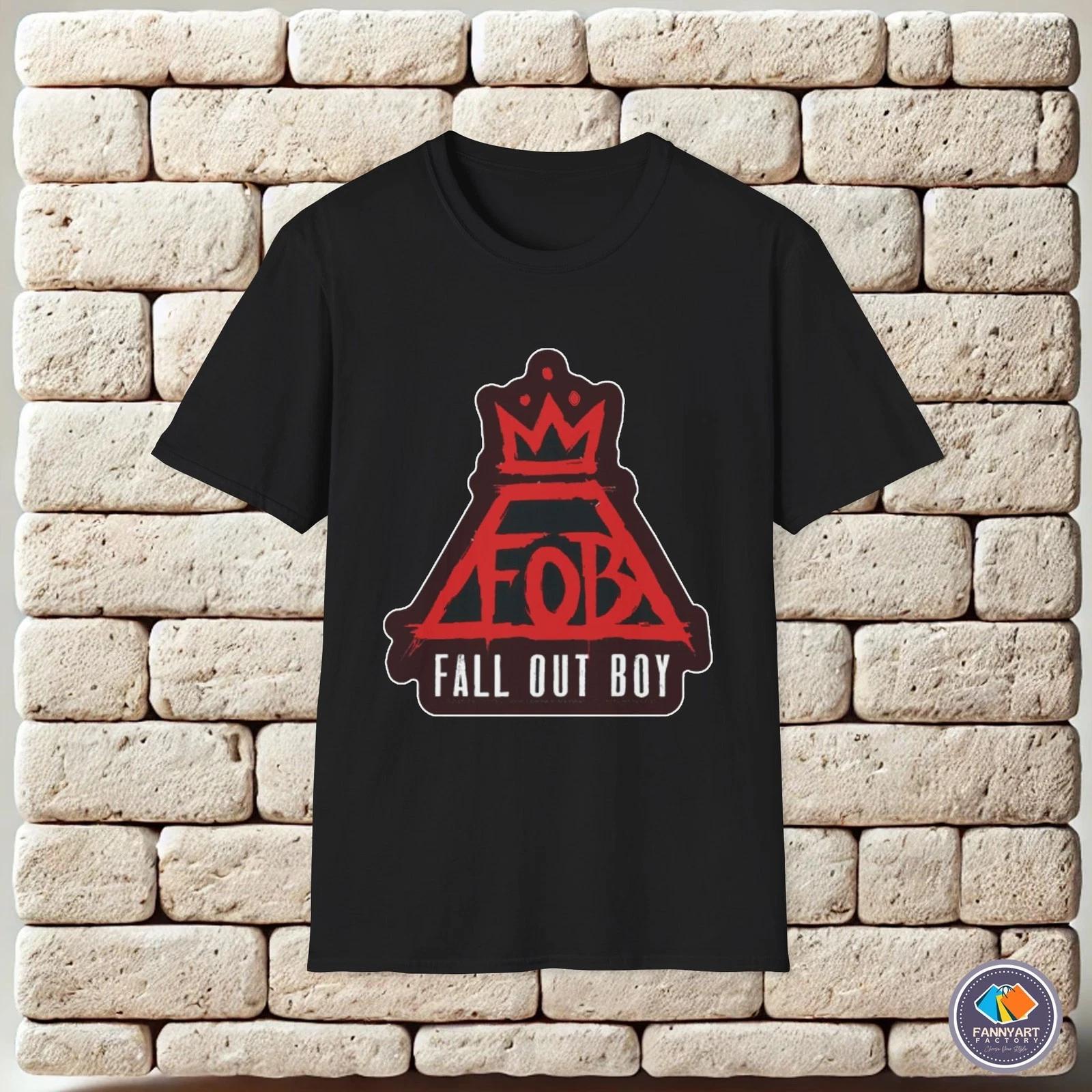 Fall Out Boy Logo Unisex T-Shirt L