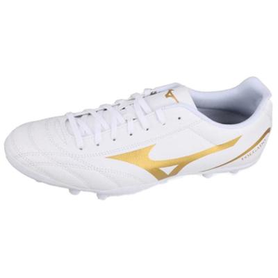 Comfortable Versatile AG (Rubber Short Studs) Artificial Turf Non-Slip Durable Soccer Shoes Unisex Soccer Shoes White Platinum P1GA249407