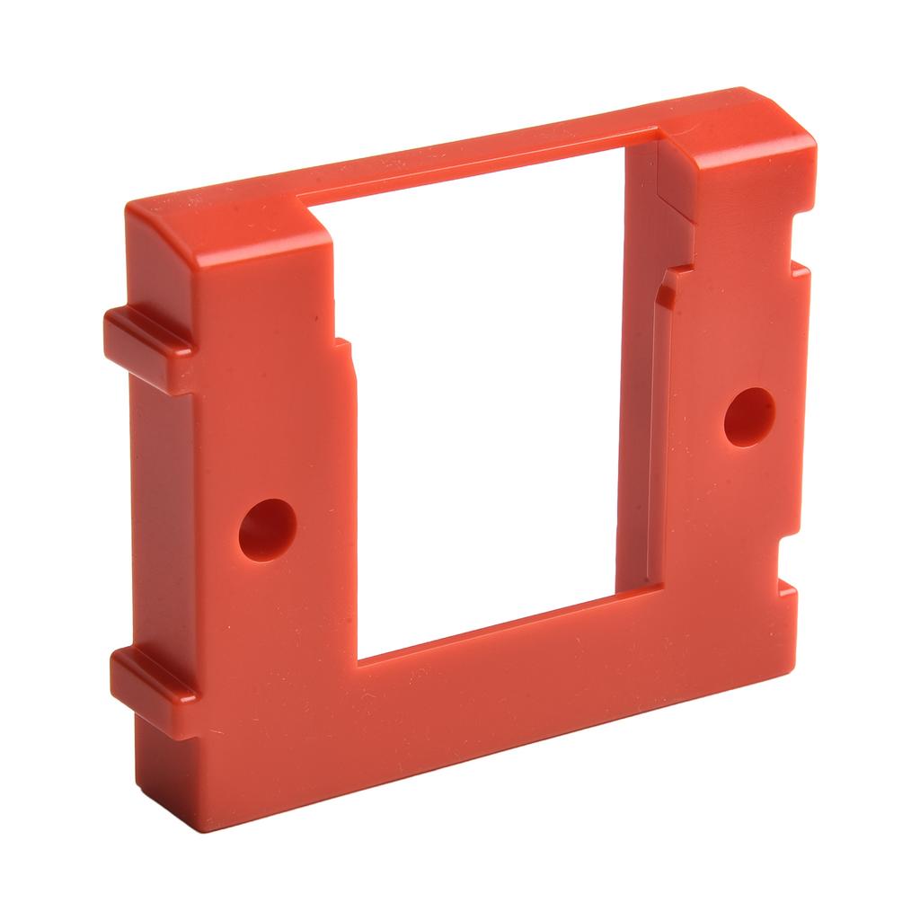 Battery Dock Battery Dock Holder Red 8.3*7.1*1.5cm Battery Holder Sturdy Construction Space-saving Storage ABS Material