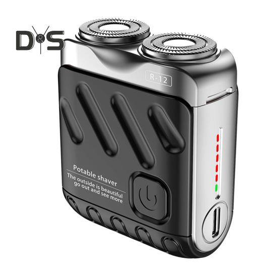 

Мужская электробритва IPX7 Водонепроницаемая Type-C Перезаряжаемая Мини Дорожная Роторная Бритва Портативный Триммер Для Удаления Волос, Бороды Инструмент Подарок Отцу Парню чёрный