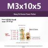 M1-M10 Knurled Brass Heat Insert Nut for Injection Molding