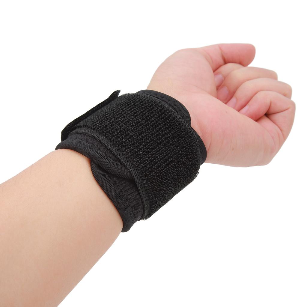 1 Pairs Wrist Wraps Absorbent Breathable Adjustable Strength Wrist Wraps for Basketball Badminton Hiking Men Women