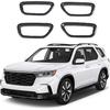 Interior Door Handle Frame Trim Compatible with Honda Pilot 2023-2025/ Honda Passport 2026 Accessories, ABS Inner Door Handle Panel Protector Cover