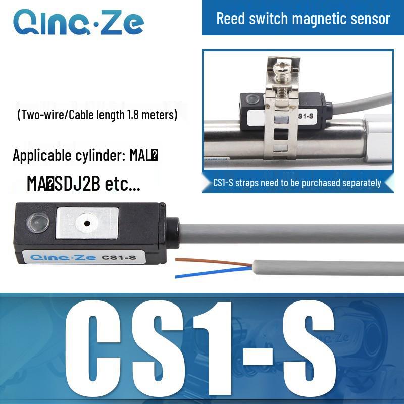 Magnetischer Zylindersensor: D-A93 Zwei-Draht & CS1-F Drei-Draht Endschalter