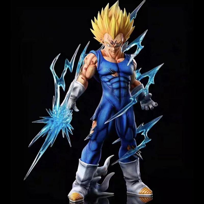 28cm Dragon Ball Z Anime Figure Majin Vegeta Action Figure GK Super Saiyan Vegeta Figurine Adult Collection Model Playthings Gifts