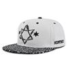Baseball Cap Threedimensional Embroidered Hiphop Hat Flat Brim Fashionable Hat