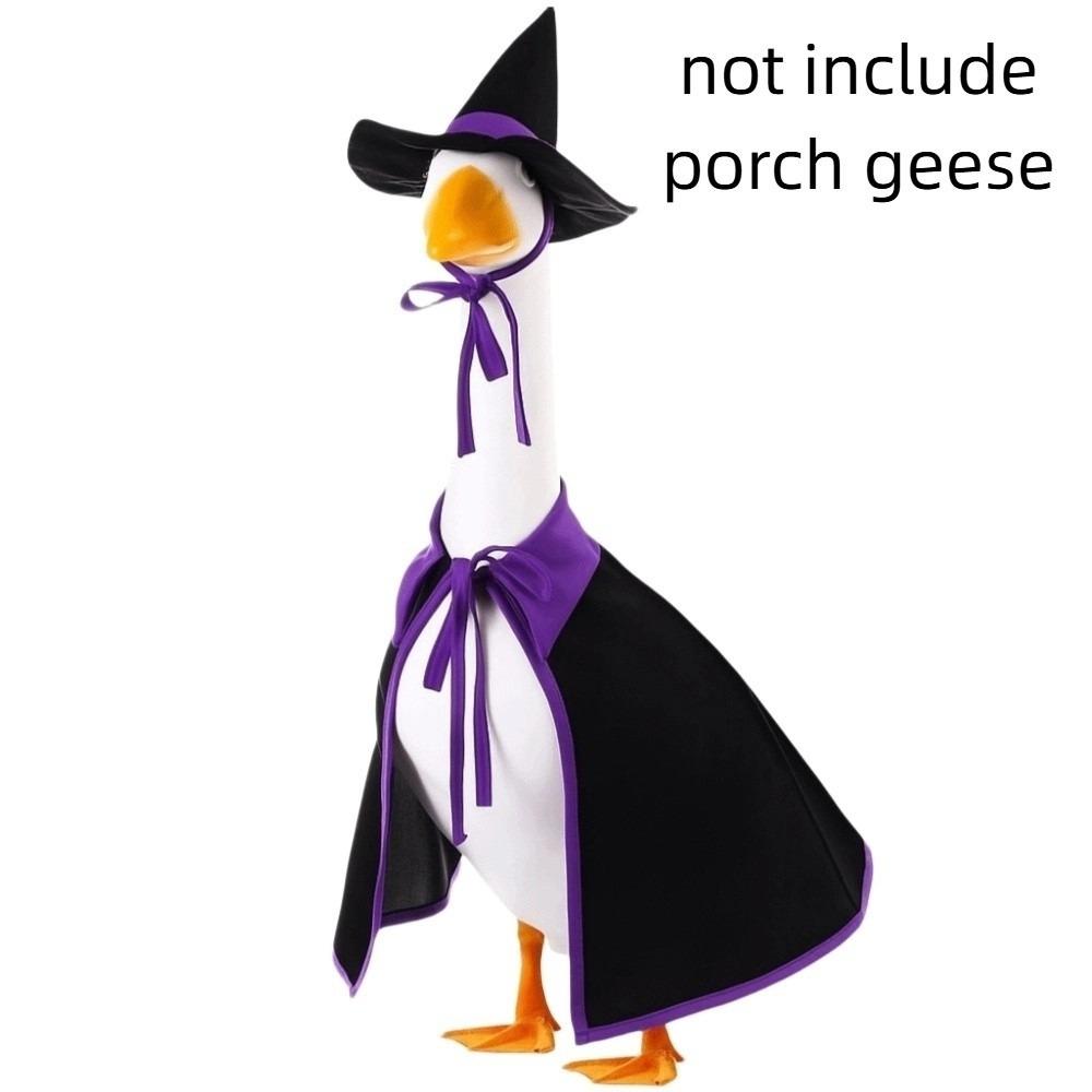 

Тыква Костюм Газонного Гуся Шляпа Ведьмы Костюм Садового Гуся Хэллоуин Костюм Гуся для Крыльца Уличный Style B