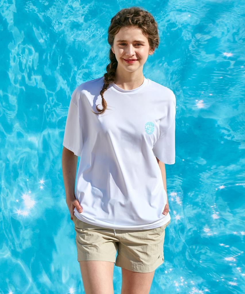 Leijibi Cooling Daily Loose Fit Short Sleeve (Running Gym Wear Workout) Top W 4 Colors (B Type)