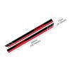 2PCS Car Door Racing Stripe Sticker Vinyl Decor Auto Waterproof Exterior Tuning Accessories For Tesla Model 3 Y S X 2016-2024
