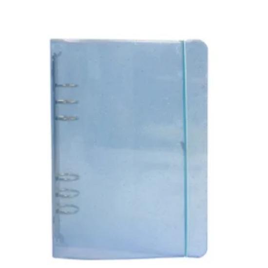 Glittery Jelly Color A5 Binder Po Collect Book&Journal Bonds Notebook Agenda Organizer Planner School Stationery