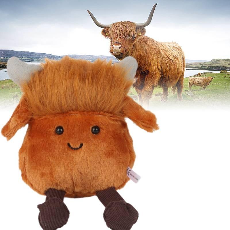 Calf Plush Carey Toy Cartoon Animal Stuffed Doll Room Decoration Gift Children
