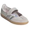 Adidas Originals X Liberty London Samba Jane Comfortable Versatile Flat Mary Jane Shoes Women shoes Gray IH6978