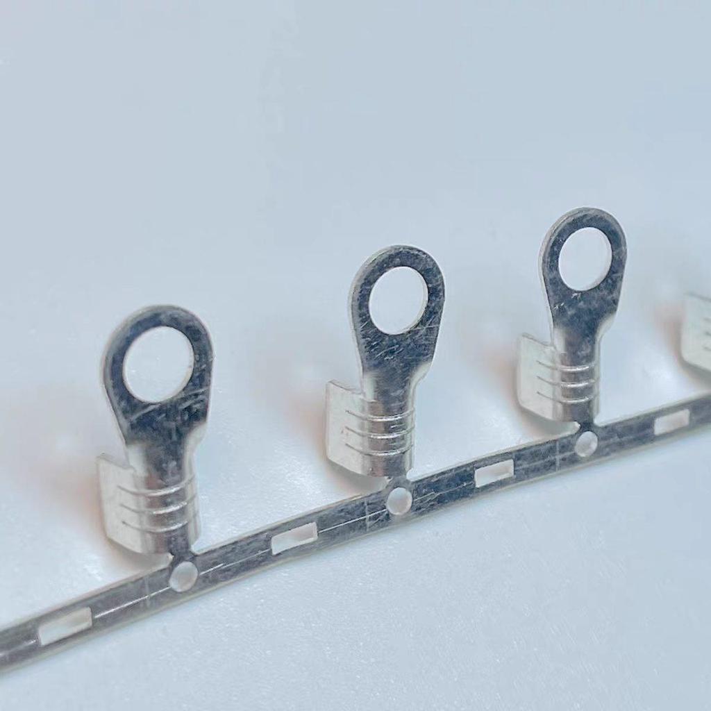 RNB3.5-5 Single Leg Cold Crimp Copper Wire Terminal, 2.5-6mm, Horizontal Continuous Reel