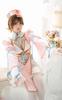 Jiangshi Ghost China Cosplay Costume Halloween Cosplay Costume Costume Marie Moon 6 Piece Set [Malymoon] [9642] (Pink)