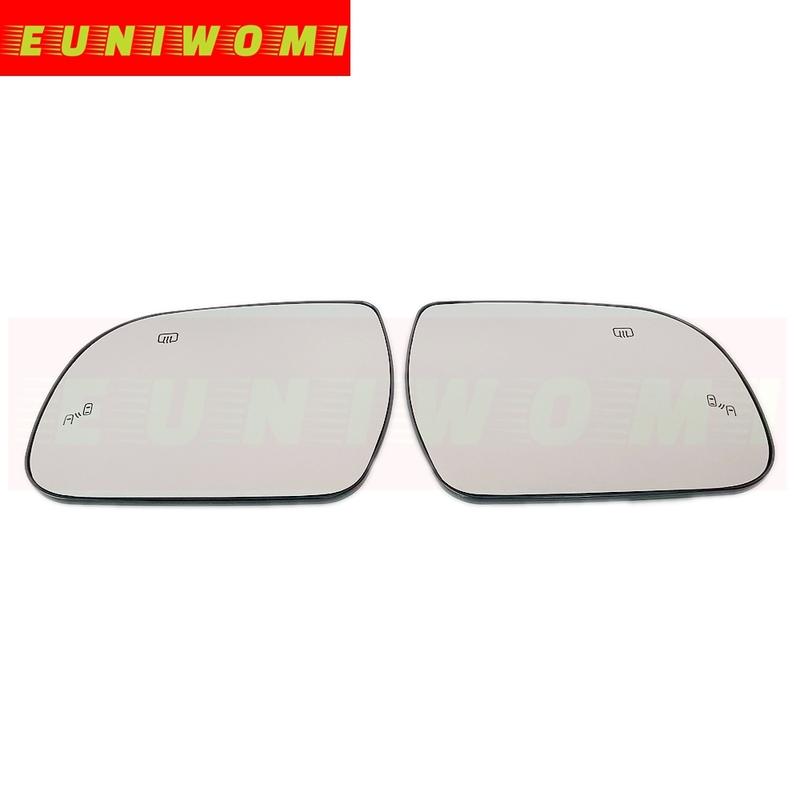 Car Door Heated Convex Mirror Glass With Blind Spot For TOYOTA Sienna 2011 2012 2013 2014 2015 2016 2017 2018