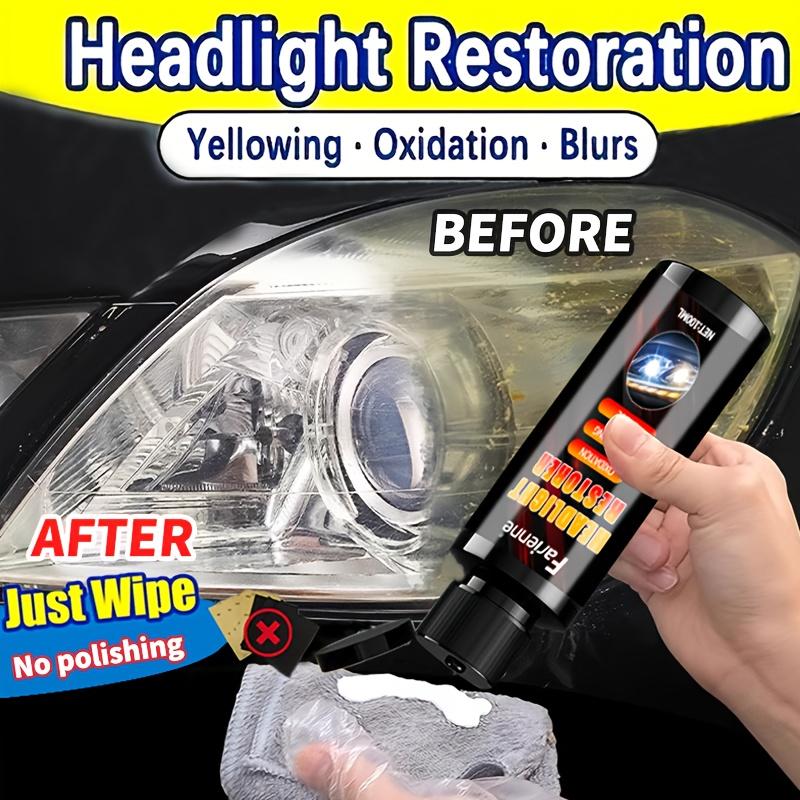 Automotive Headlight Polishing Repair - Refurbish Aging Headlights To Effectively Improve Headlight Brightness and Clarity.