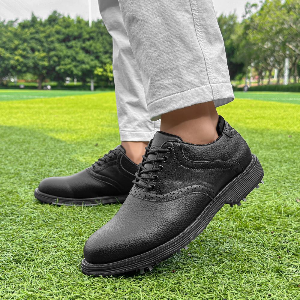 Leather Walking Shoes Men 2025 Handmade Male All-match Shoes Non-Slip Men's Business Shoes Luxury Brand Outdoor Footwear