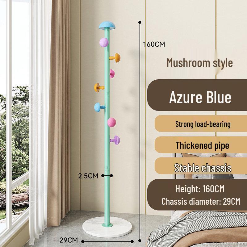 Modern Floor-Standing Coat and Clothes Rack for Bedroom or Living Room