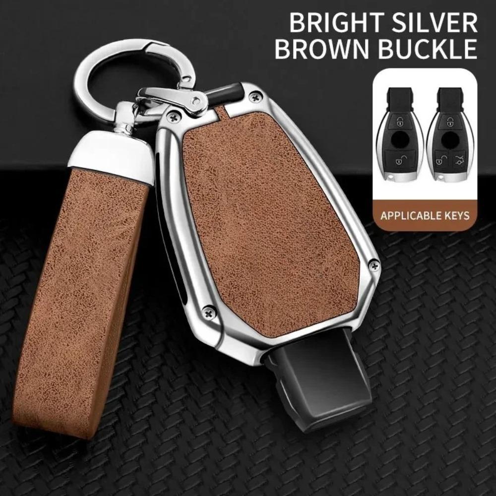 Zinc Alloy Car Remote Key Cover for Mercedes CLA200 CLA260 CLA250 CLA220 W169 C117 Car Remote Protector Key Fob Car Accessories