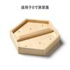 Wooden Hexagonal Steamer Cantonese Dim Sum Steamed Grid Multi-size Heat Resistant Household Pastry Steamer Kitchen Cookware Tool