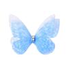 50pcs Gradient Color Organza Fabric Butterfly Appliques 3D Dreamy Simulation Mesh Butterfly Patch 5CM Double-layer