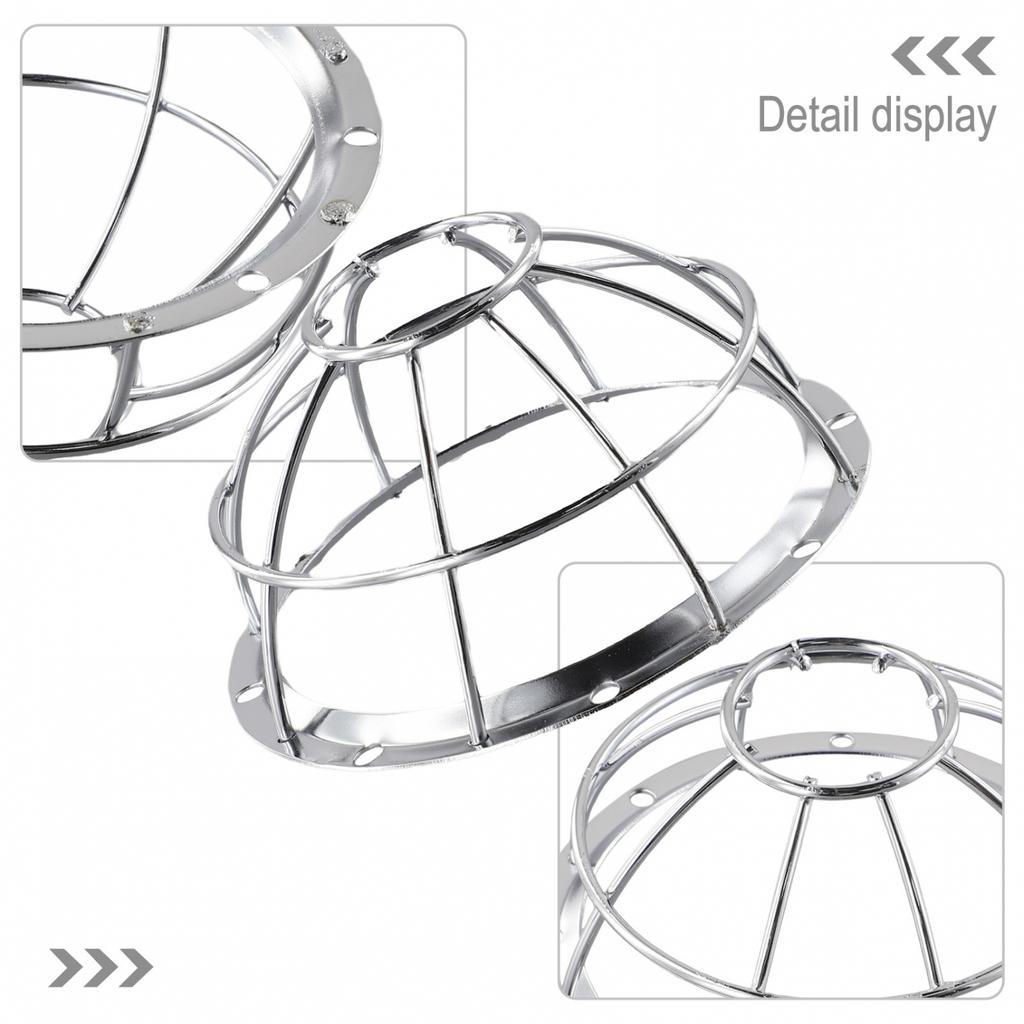 Convenient Iron Smoke Detector Cage Bracket with Effortless Installation