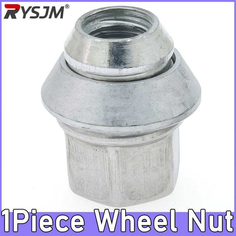 1 Piece M12 X 1.5 19MM Alloy Wheel Lug Nuts Chrome Hex Bolts Flexible For Ford Focus MK1 MK2 MK3 K14844 Car Accessories