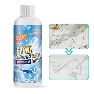Yousheng Stone Kristall-Beschichtungsmittel Steinoberflächen Schmutzabweisendes, wasserfestes Reinigungsmittel PH-ausgeglichener, ölbeständiger Steinreiniger
