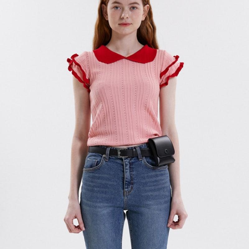 

PINK PINEAPPLE ETE MINI BAG BELT_BLACK BLACK_FREE