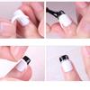 Professional Looking French Tip Nail Guides Manicure Made Simple with Nail Art Stickers
