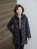 Vestiti imbottiti in cotone di media e lunga lunghezza, abbigliamento invernale da donna, nuova giacca imbottita corta alla moda da donna, ispessita e calda, dal temperamento elegante
