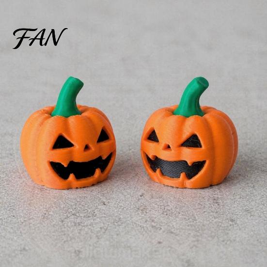 Portable Anxiety Relief Toys Halloween Pumpkin Clicker, Built-In Mechanical Shaft Body, 3D Printed Decompression Party Favors Toy, Stress Fidget