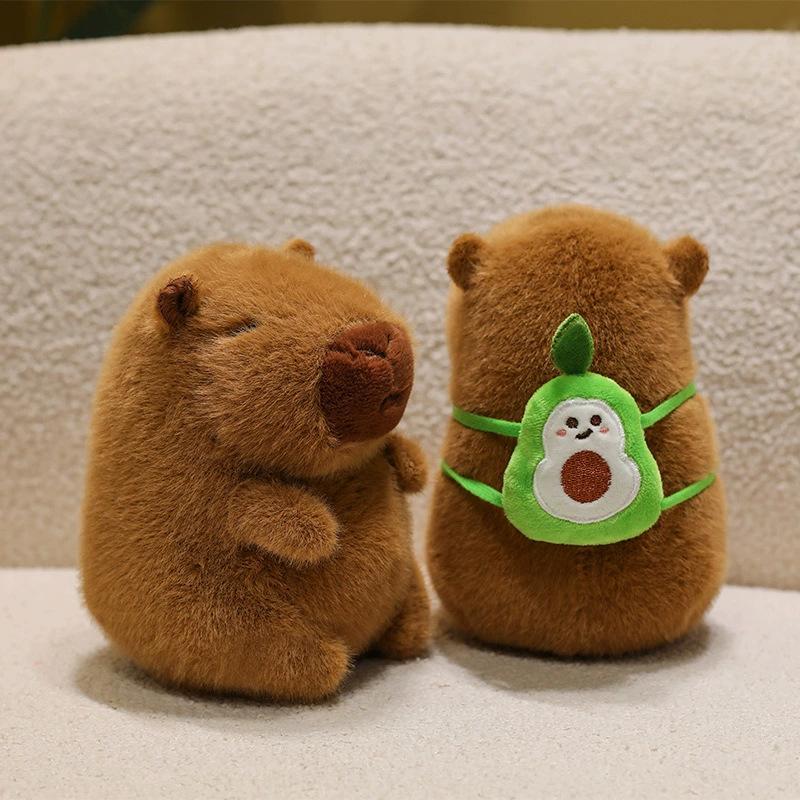 Plush Kapibara Cute Doll Cute Little Capybara Children Gift Grab Machine Doll
