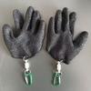 Fishing Gloves -Professional Anti-Slip Catch Fish Gloves,Puncture Proof Ice Fishing Glove for Handling,Catching,Cleaning,Hunting