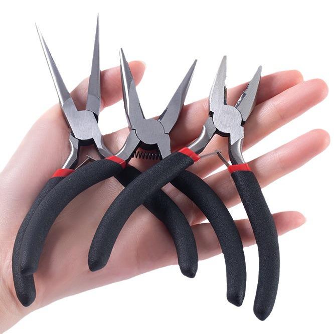 Handmade Mini Needle-Nosed Jewelry Pliers - DIY Craft Tool