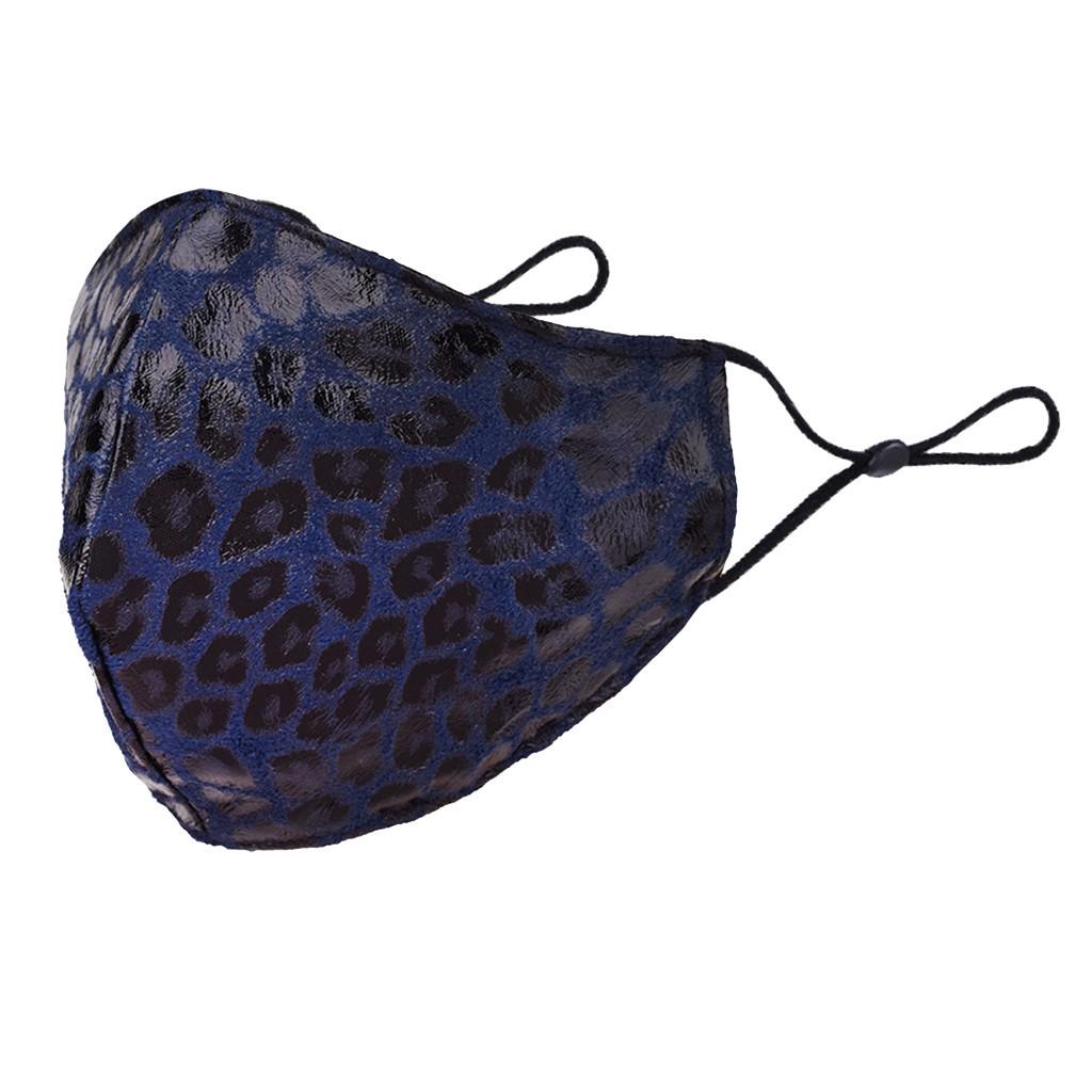 Fashion  Breathable Leopard Print  Mask Unisex Face Mask Reusable Mask