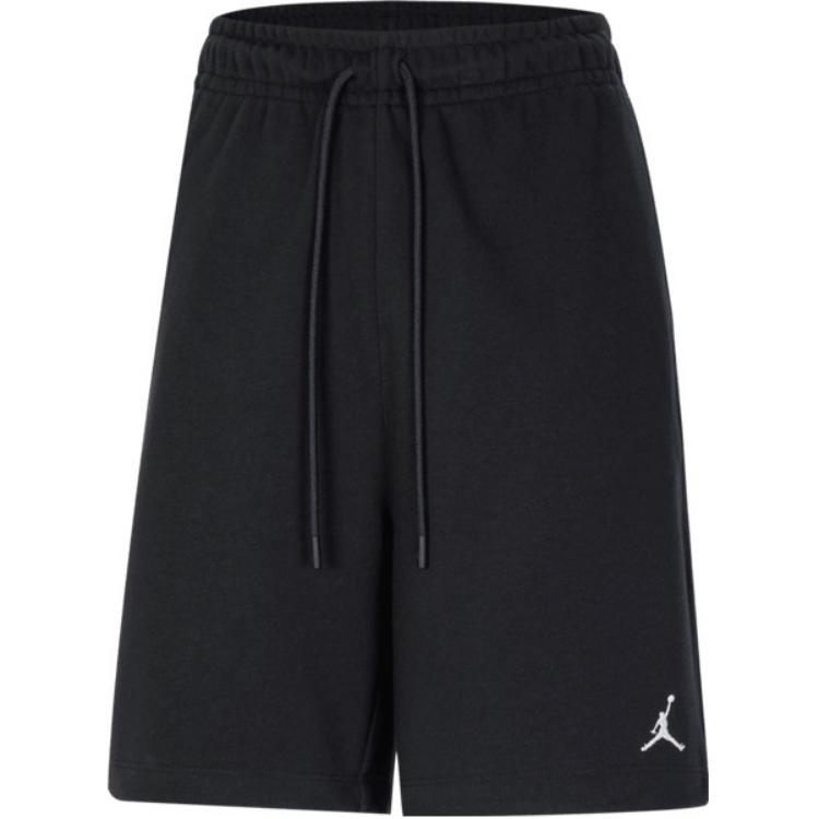 Jordan Brooklyn Fleece Shorts Black White Men s FQ4535-010 XXL