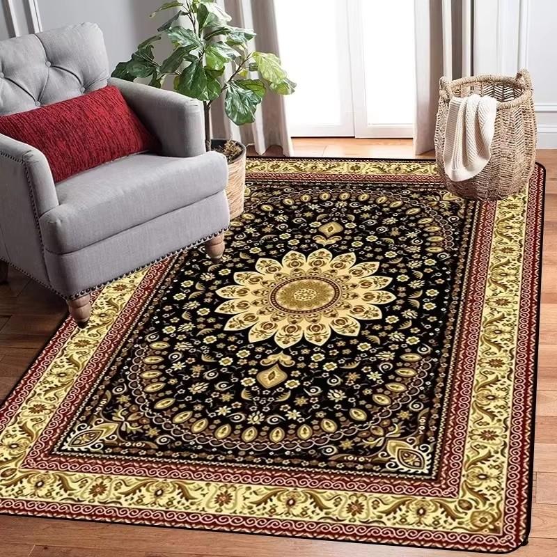 Duży Rozmiar Duży Dywan Tradycyjny Orientalny Vintage Dywan Obszarowy Skandynawskie Maty Podłogowe Europejska Strefa Wejściowa Stary Drukowany Dywan Nowoczesny INS