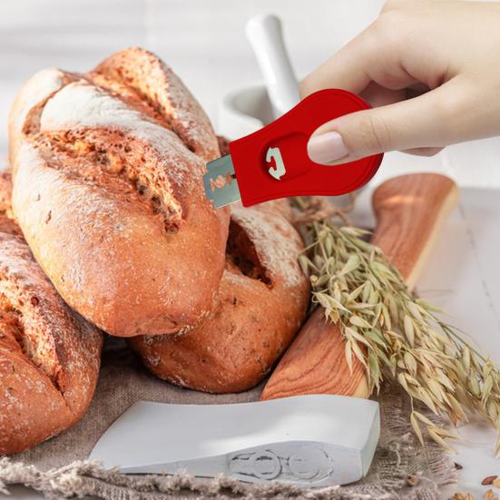 Brödskärare Extraherbar magnetiskt bröd Lame Sharp Blade Surdeg Scoring Tool för Hem Kök Bageri
