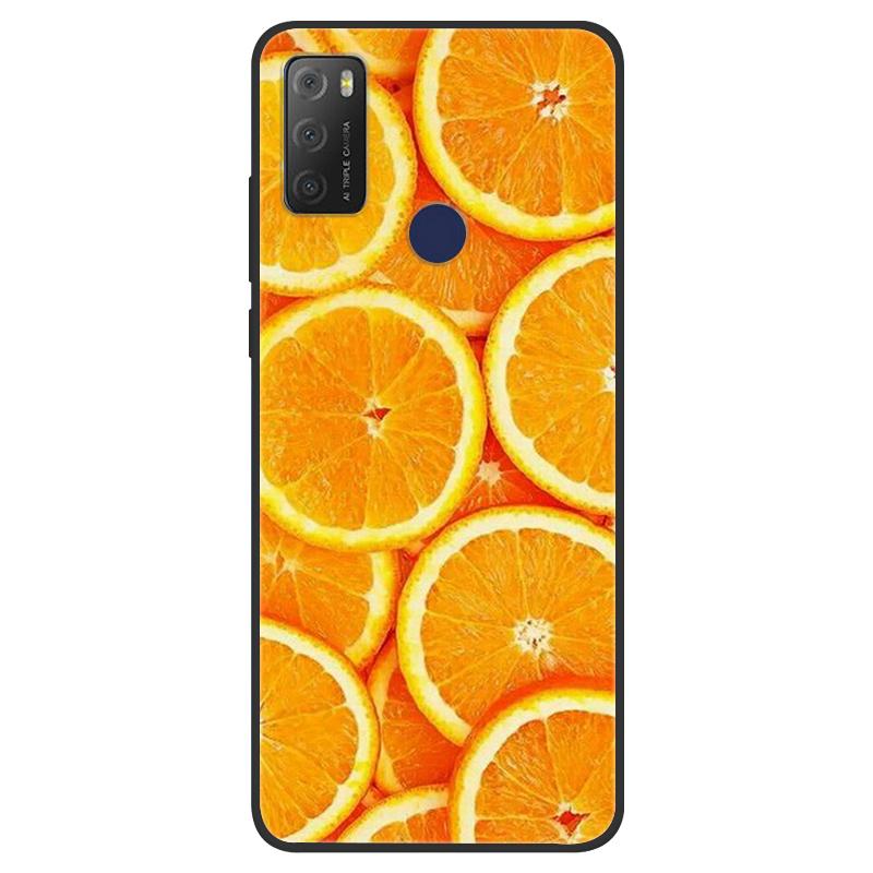For TCL 20Y Case Girl Cat Flower Soft Silicone Back Wolf Shell for TCL 20E 6125F Fundas Phone Cover For TCL20Y 6156D 20 E Coque