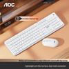 AOC Drahtlose Bluetooth Tastatur-Maus-Kombination KM460