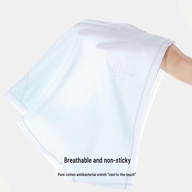 Ubras Women's 7A Antibacterial Ice Silk Underwear 3-Pack