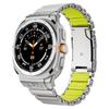 Titanium Rubber Bracelet for Samsung Galaxy Watch Ultra 2025 2024 No Gaps Link Band For GALAXY WATCH ULTRA 47MM Strap Watchband