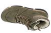 Rieker Booties, Womens green Lace-up shoes