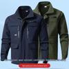 Men's and Women's Cotton Workwear Set, Anti-scalding and Wear-resistant for Welders and Auto Repair, Suitable for Spring and Autumn.