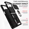 Suitable for Samsung Z Flip 6 Ring Anti fall Folding Mobile Phone Case Z Flod 7 Sergeant Push Window Protective Case