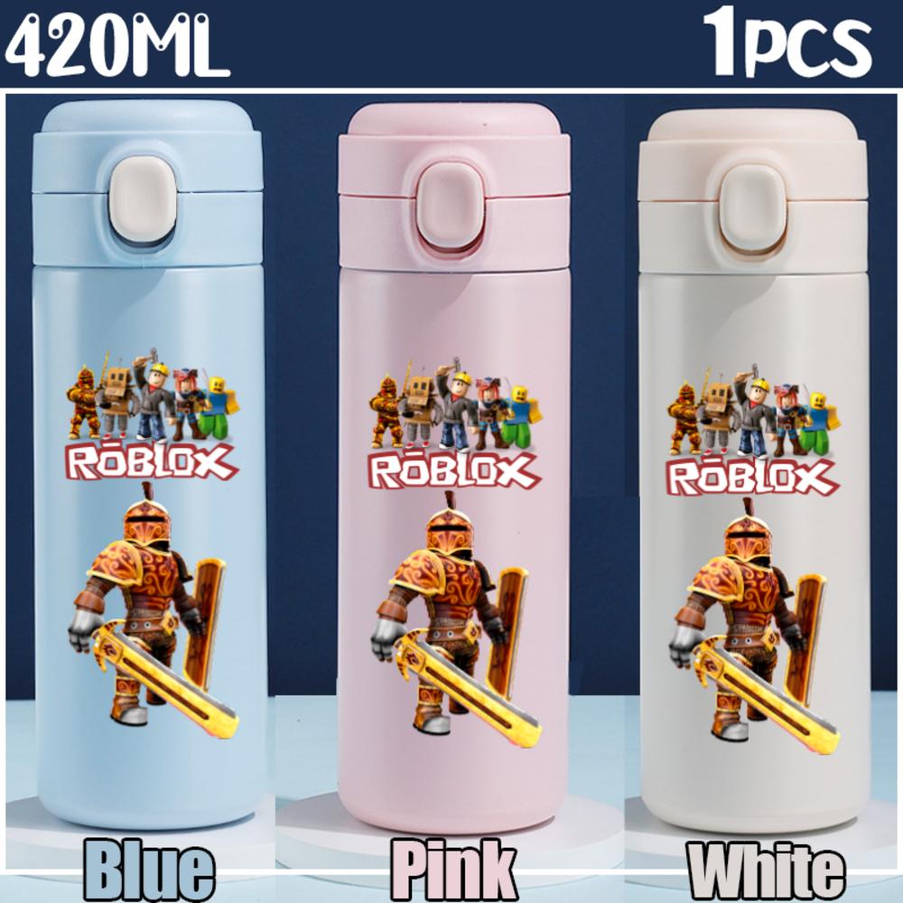 420ML Gourde Roblox Game Straight Drinking Cup Anime Water Bottle DynaBlocks 304 Stainless Steel Thermos Cup Holiday Gifts