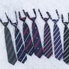 Preppy Chic JK Ties Women Young Girls Striped Necktie Retro Badge Brown Lazy-tie College Student DK Uniform Shirt Dress Cravat