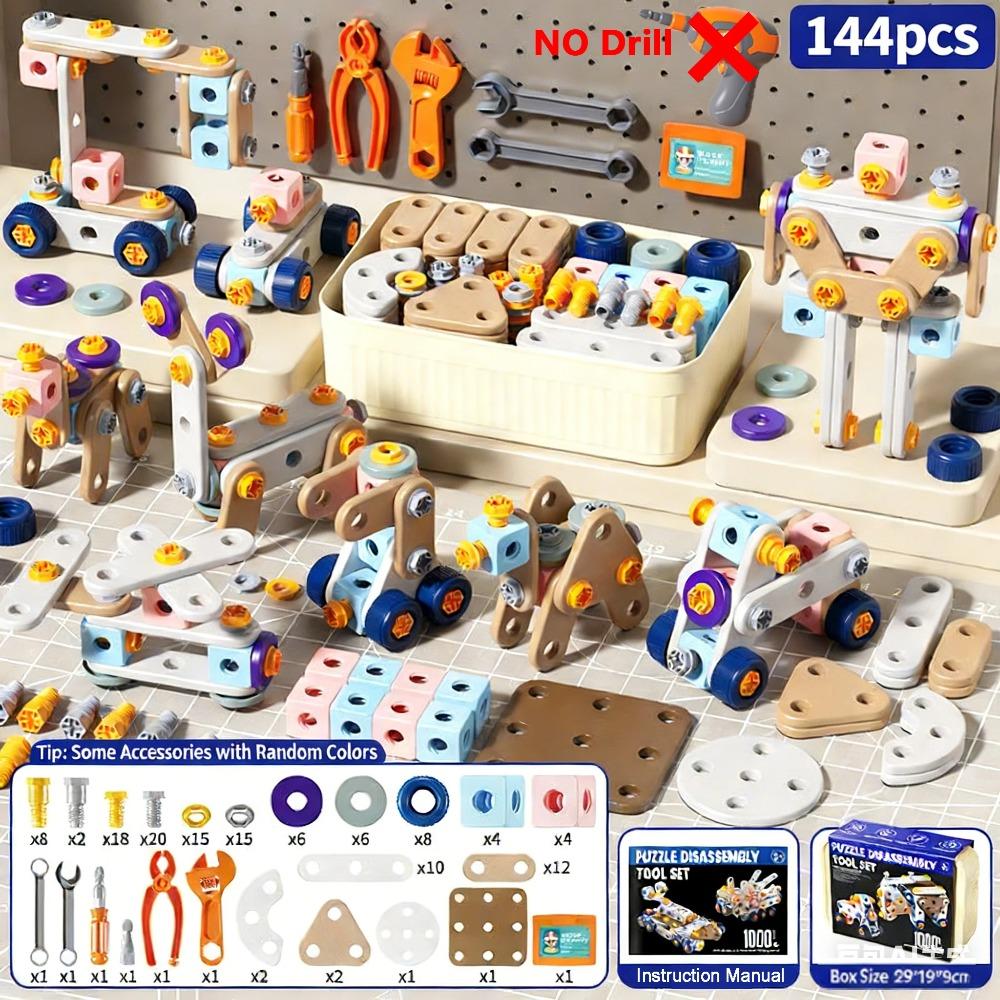 DIY Assembly Engineering Playset for Kids