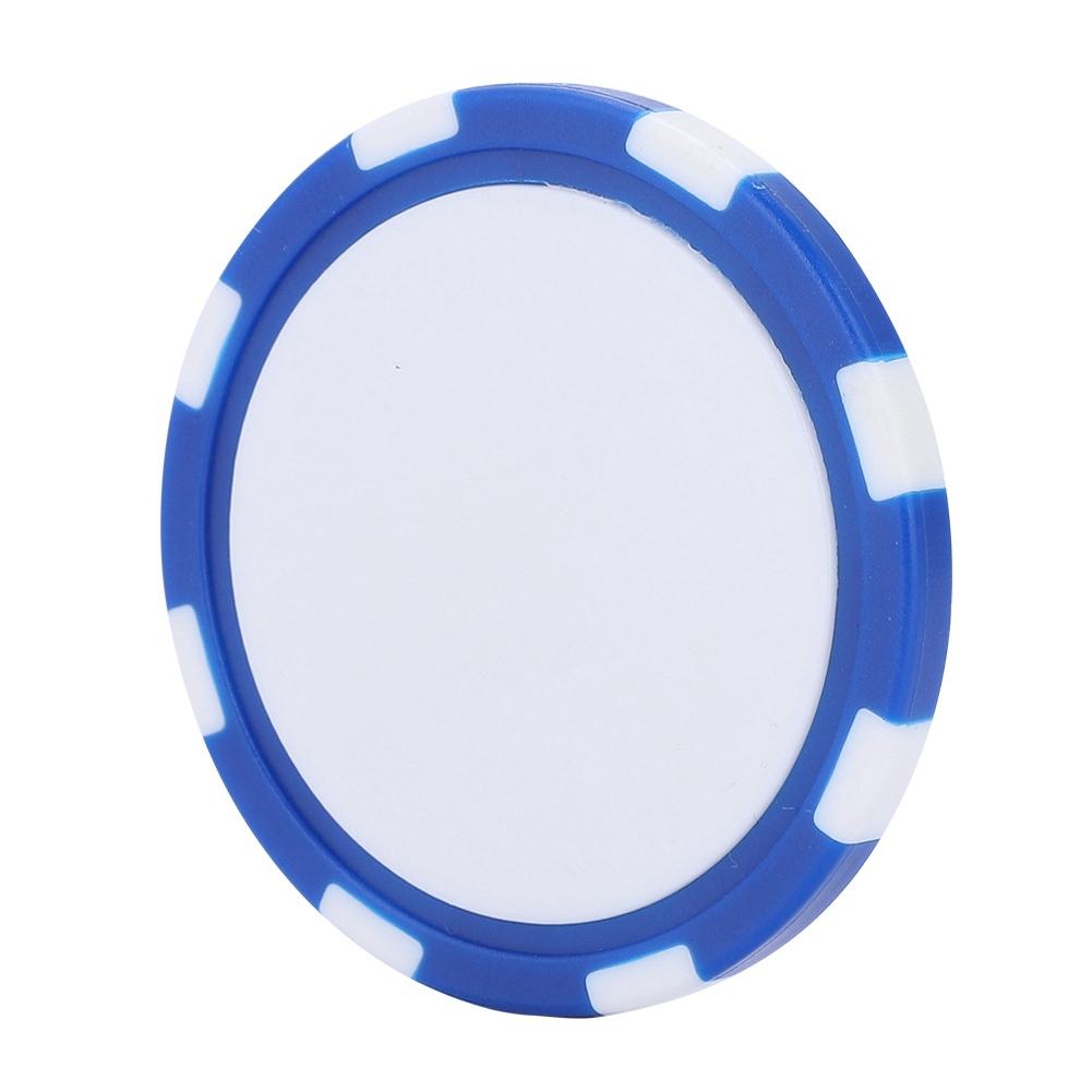 Lightweight Golf Marker Level Ball Marker Durable ABS Golf Poker Chip Golfer Gift Blue